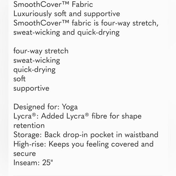 Lululemon Instill High Rise Cooper Brown 25" Tights - Picture 11 of 11